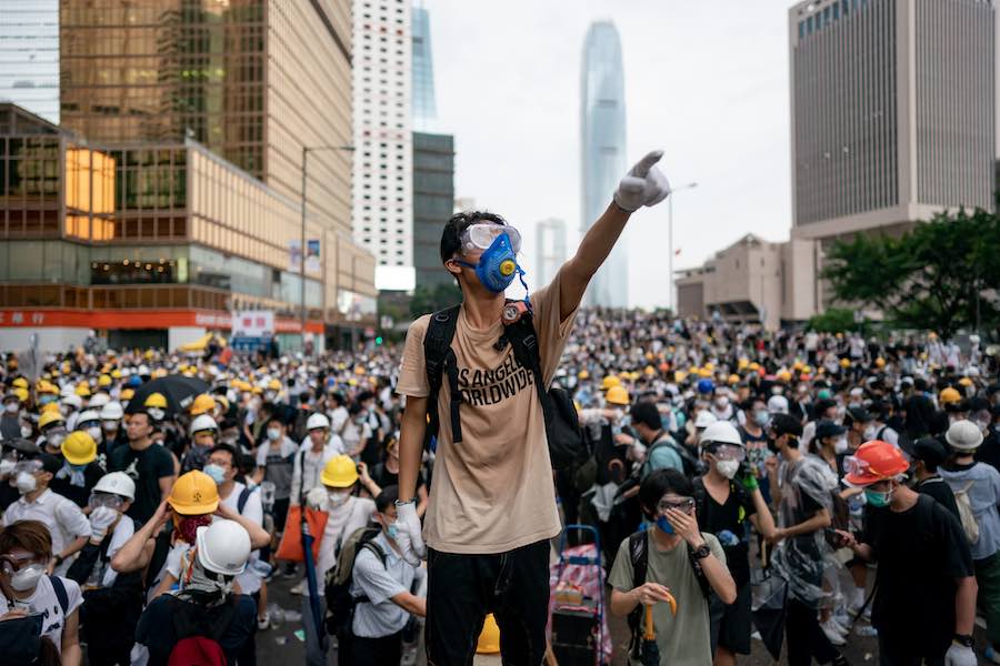 Hong Kongers Protest Over China Extradition Law