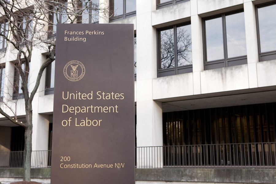 US Department of Labor กระทรวงแรงงานสหรัฐ